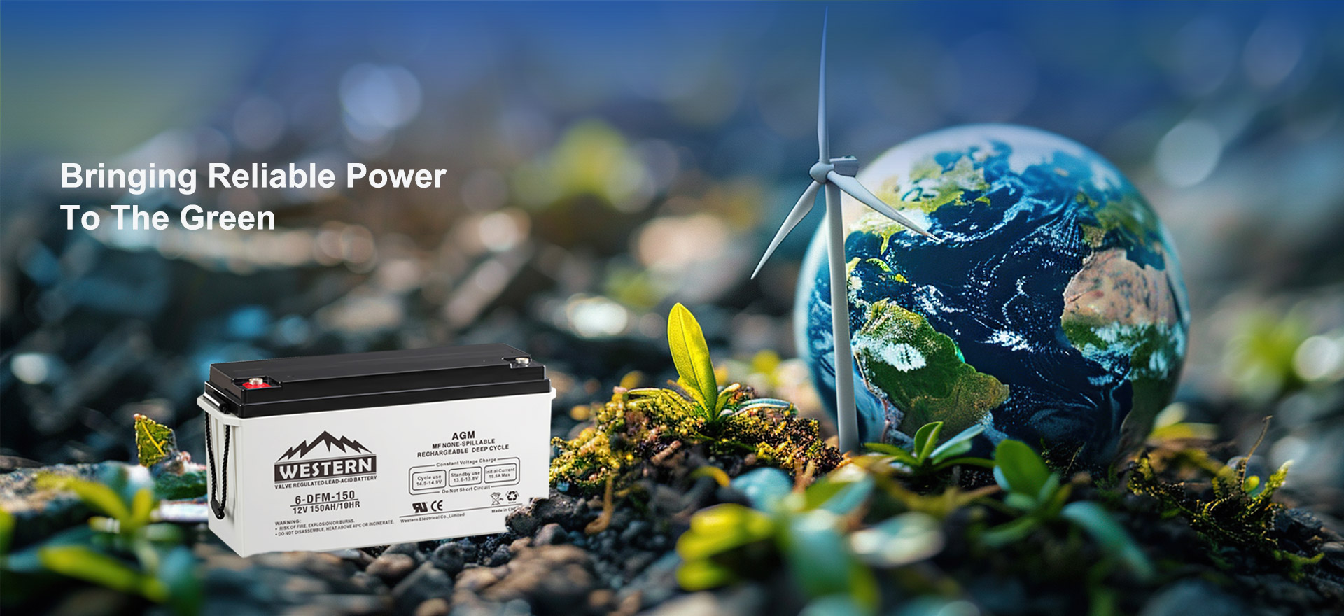 Energía confiable para el planeta verde - baterías estacionarias VRLA para un futuro sostenible